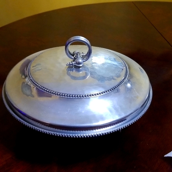 BUENILUM DOUBLE WALL ALUMINUM BOWL W LID & SPIRAL TOP STAMPED - Picture 1 of 4